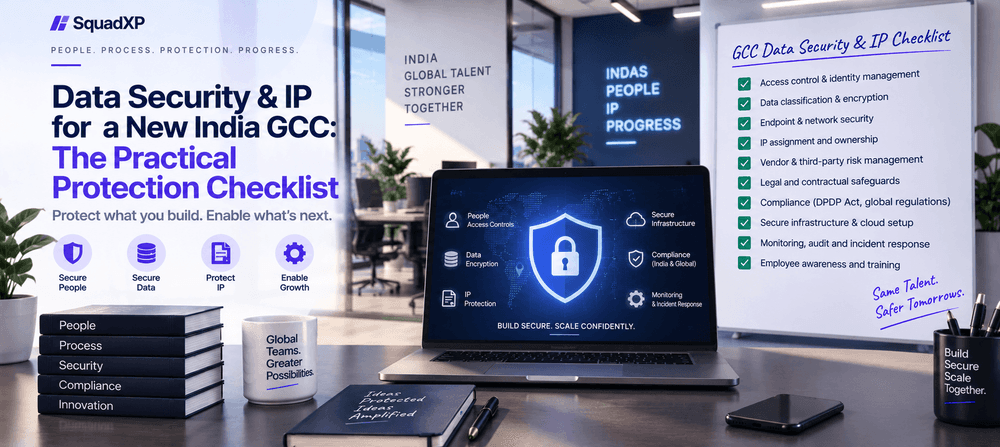 Data Security & IP for a New India GCC: The Practical Protection Checklist