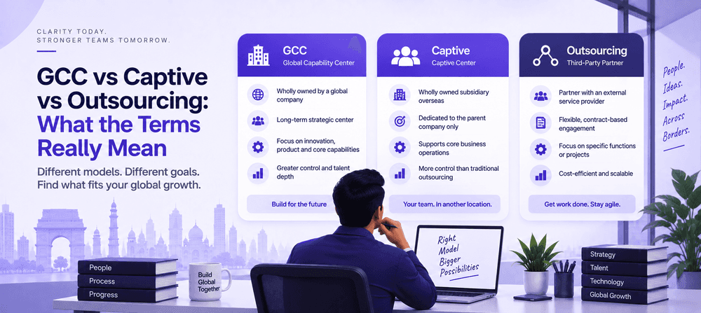 GCC vs Captive vs Outsourcing