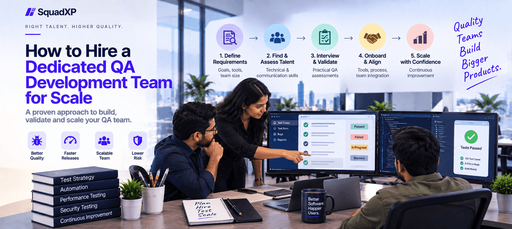 How to Hire Dedicated QA Development Team for Scale