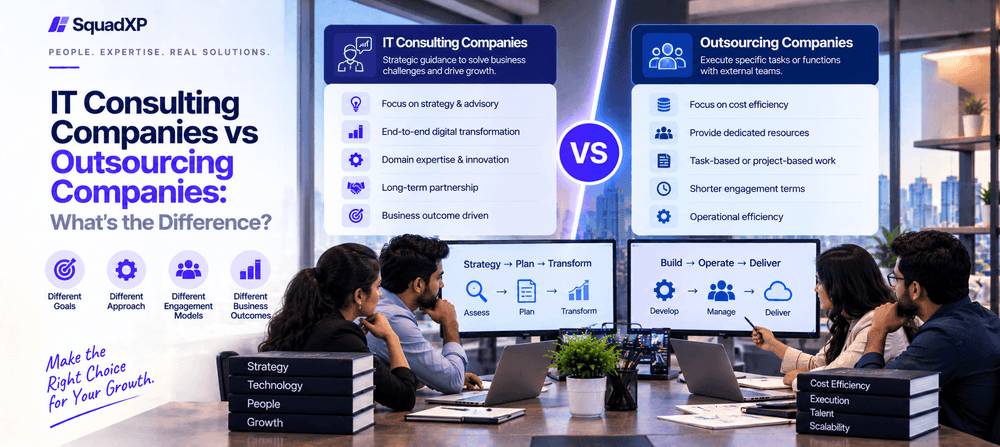 IT Consulting Companies vs Outsourcing Companies